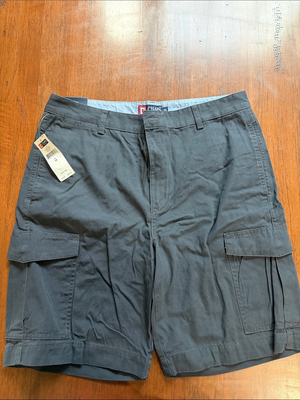 Chaps Men's Navy Cargo Shorts